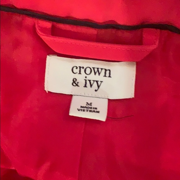 Crown and Ivy Rain Jacket Pink - Picture 7 of 8